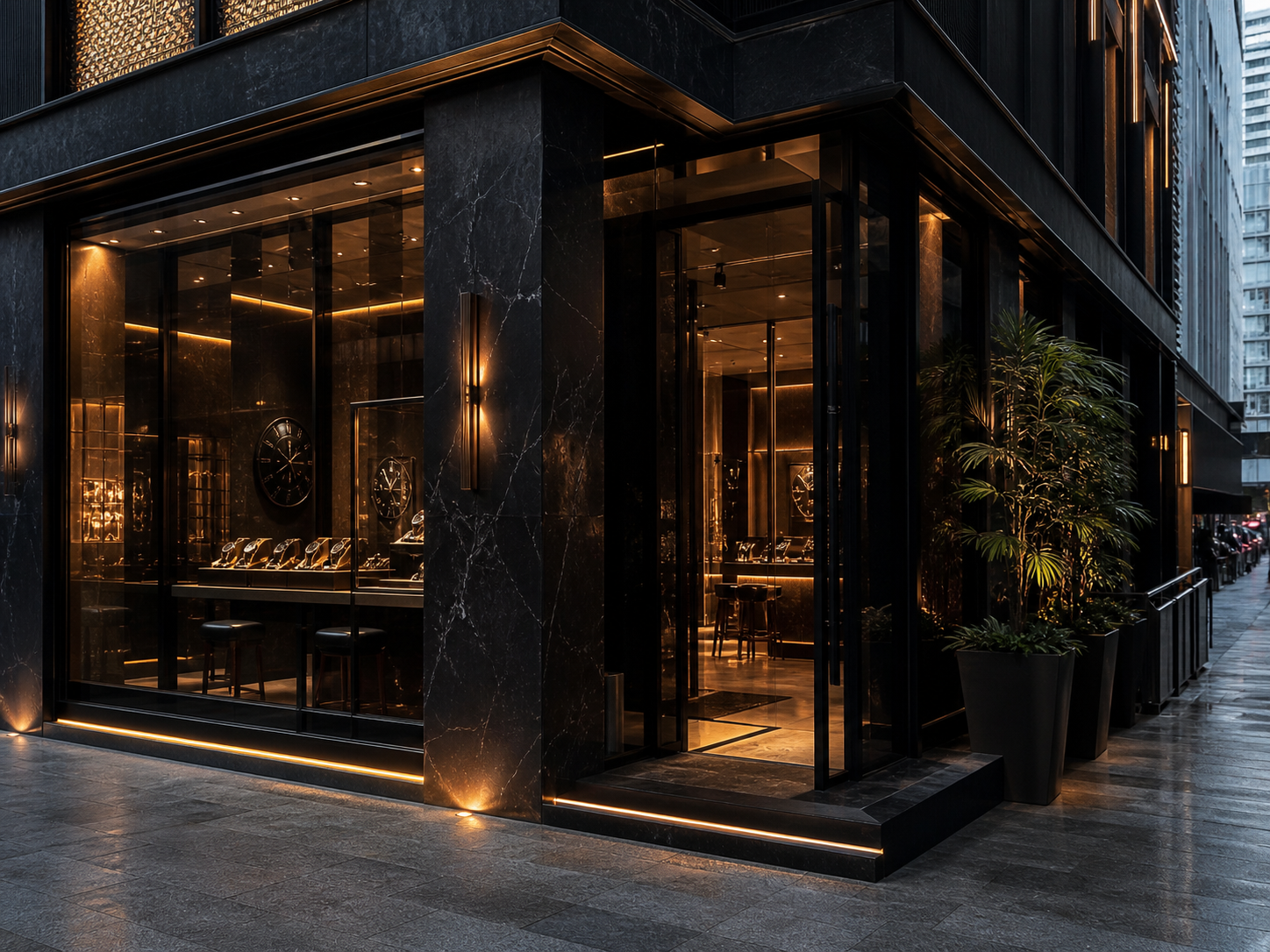 FocusCast Kuala Lumpur studio storefront illustration